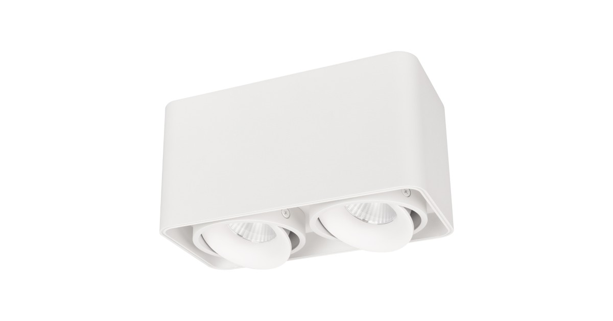 Купить Светильник SP-CUBUS-S195x100-2x8W Warm3000 (WH, 45 deg, 230V) 036058 Arlight оптом в Москве