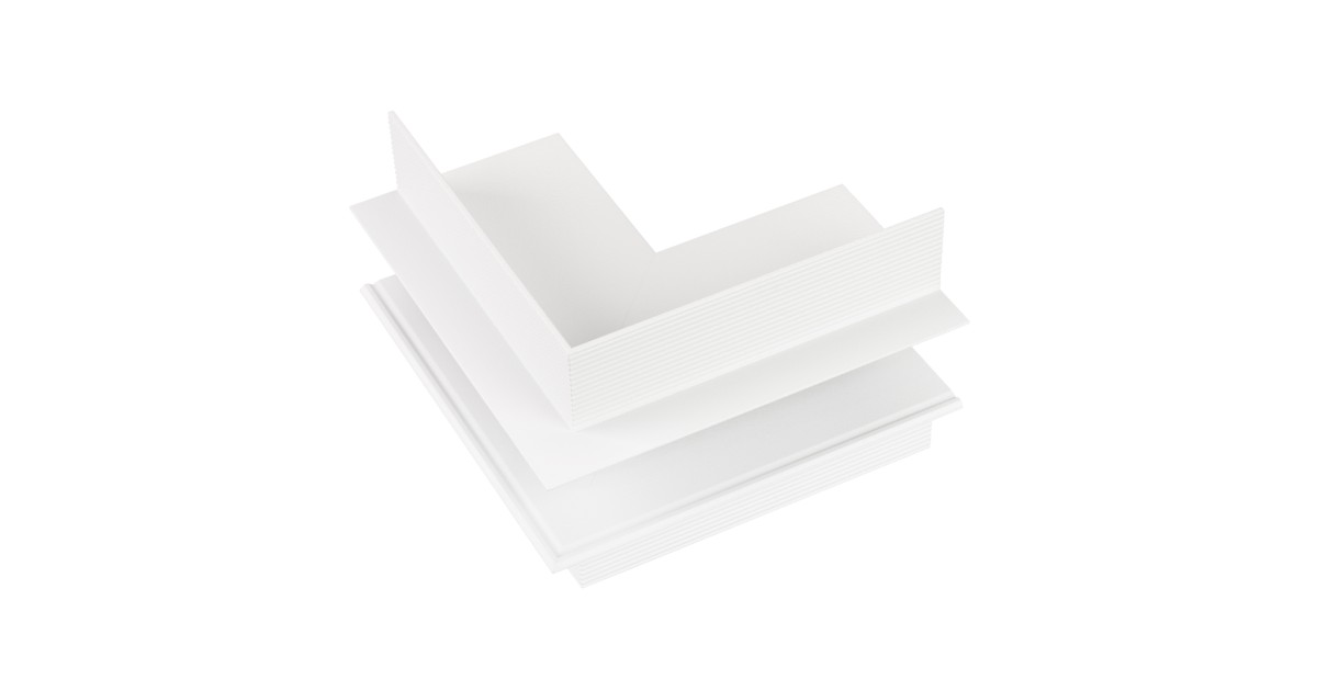 Купить Коннектор угловой MAG-ORIENT-CON-2652-FDW-L90-EXT (WH, внешний) 037786 Arlight оптом в Москве