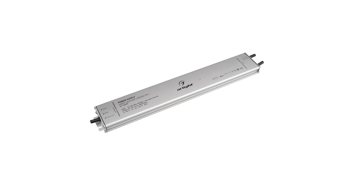 Купить Блок питания ARPV-LG24400-LINEAR-PFC (24V, 16.6A, 400W) 036957 Arlight оптом в Москве