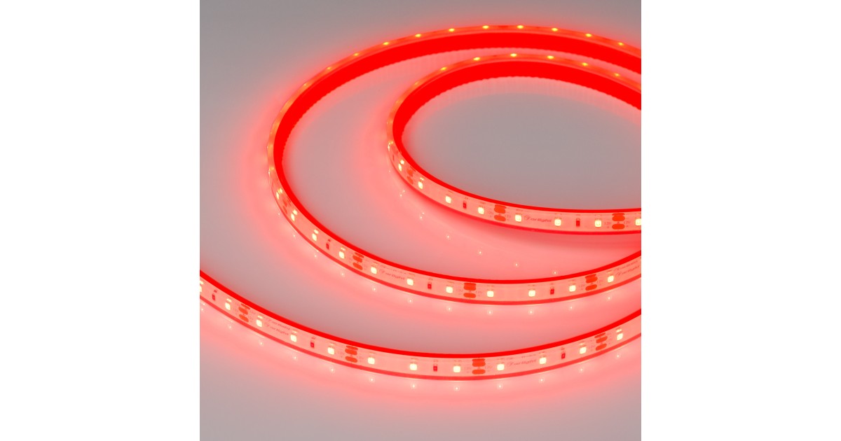 Купить Лента герметичная RTW-PFS-A60-11mm 12V Red (4.8 W/m, IP68, 2835, 5m) 036055 Arlight оптом в Москве