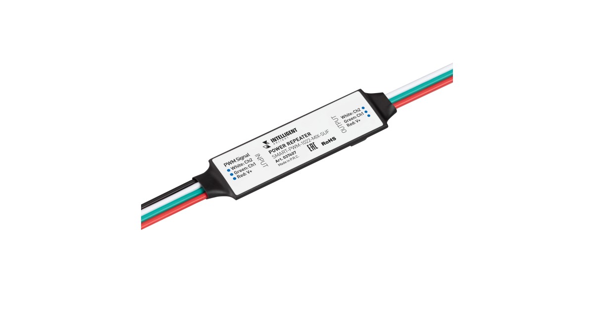 Купить INTELLIGENT ARLIGHT Усилитель SMART-PWM-1022-MIX-SUF (12-24V, 2x2.5A) 037407 Arlight оптом в Москве