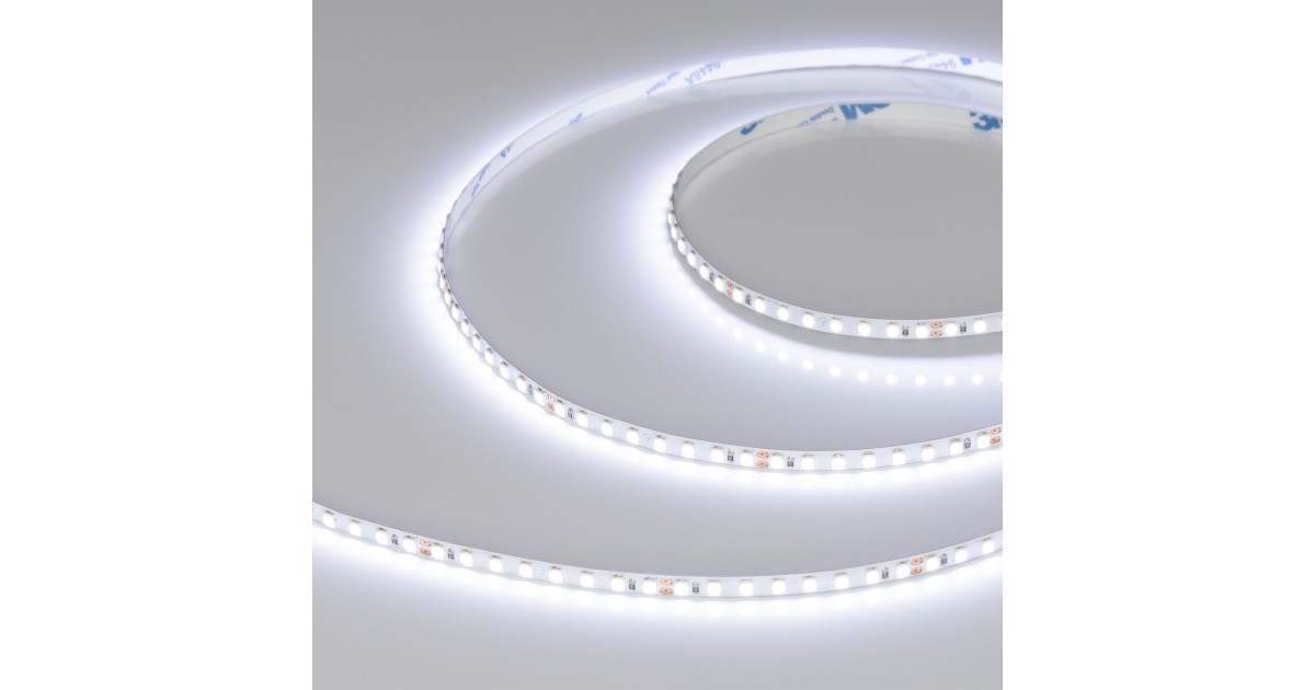 Купить Лента RT-A160-5mm 24V Cool 8K (9.6 W/m, IP20, 2835, 5m) 037808 Arlight оптом в Москве