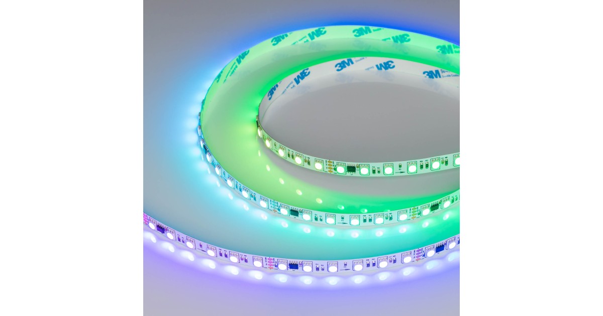 Купить Лента DMX-B72-10mm 24V RGB-PX6 (16 W/m, IP20, 5060, 5m) 037869 Arlight оптом в Москве