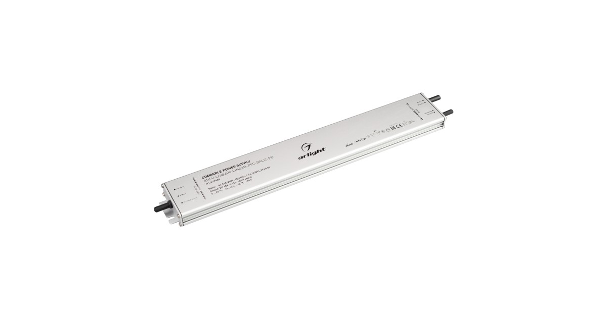 Купить Блок питания ARPV-LG48400-LINEAR-PFC-DALI2-PD (48V, 8.3A, 400W) 037926 Arlight оптом в Москве