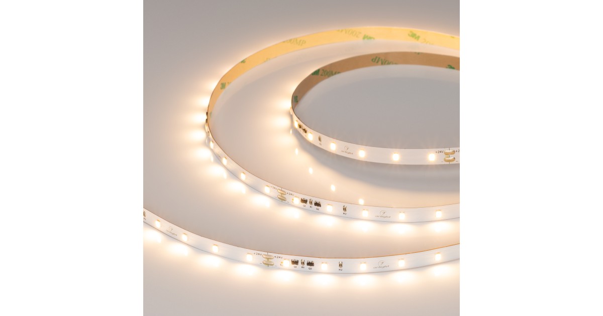 Купить Лента IC-A60-8mm 24V Warm2700 (4.8 W/m, IP20, 2835, 10m) 037958 Arlight оптом в Москве