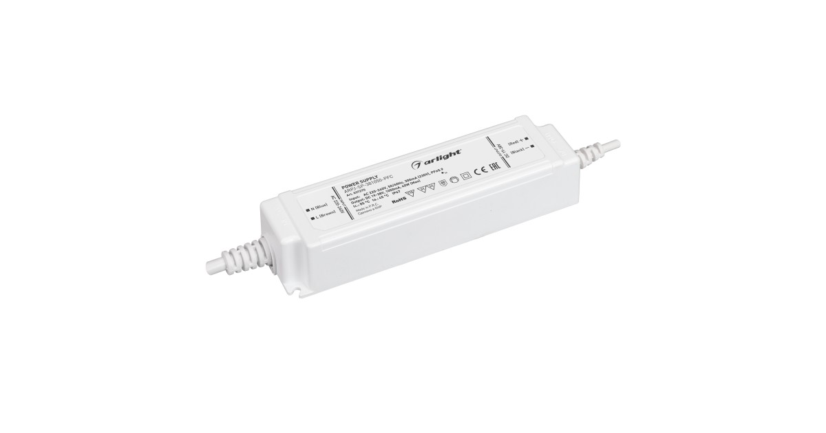 Купить Блок питания ARPJ-SP-381050-PFC (40W, 19-38V, 1.05A) 037270 Arlight оптом в Москве