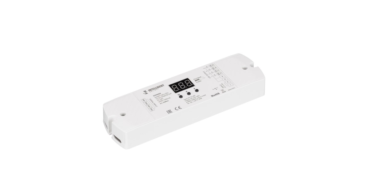 Купить INTELLIGENT ARLIGHT Диммер SMART-DALI-204-72-SH-DT6/DT8-SUF (12-48V, 4x350-1200mA) 038544 Arlight оптом в Москве