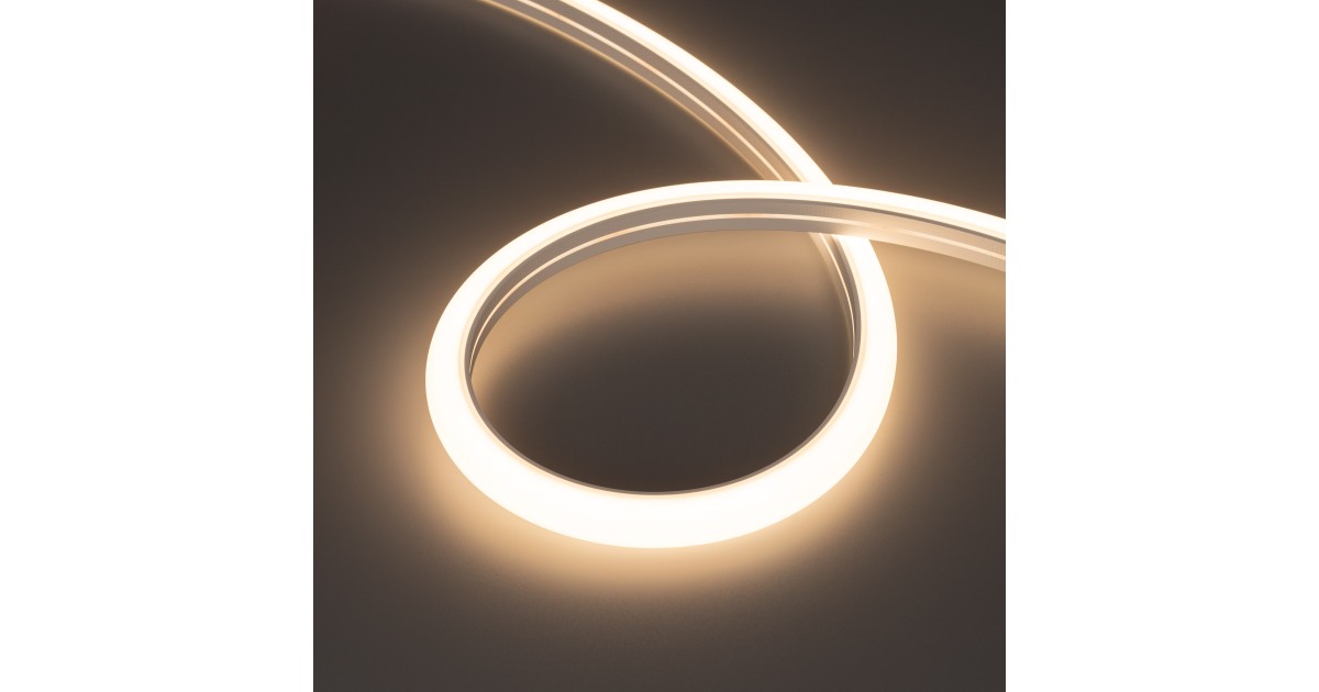 Купить Лента герметичная MOONLIGHT-TOP-A140-16x15mm 24V Warm3500 (9.6 W/m, IP65, 2835, 5m, wire x1) 038604 Arlight оптом в Москве