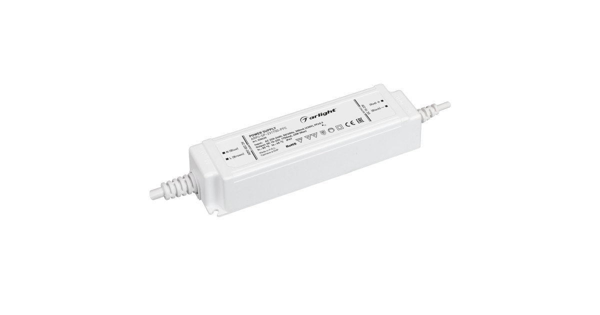 Купить Блок питания ARPJ-SP-231750-PFC (40W, 15-23V, 1.75A) 038620 Arlight оптом в Москве