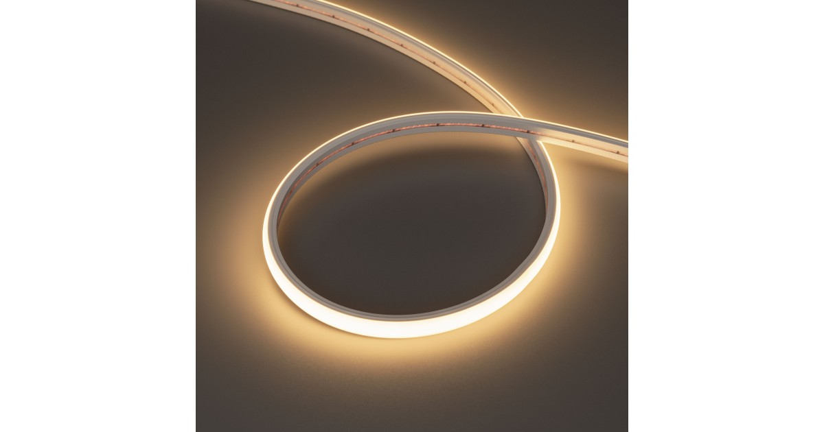 Купить Лента герметичная MOONLIGHT-TOP-X320-11x7mm 24V Warm3000 (10 W/m, IP65, CSP, 5m, wire x2) 038317 Arlight оптом в Москве