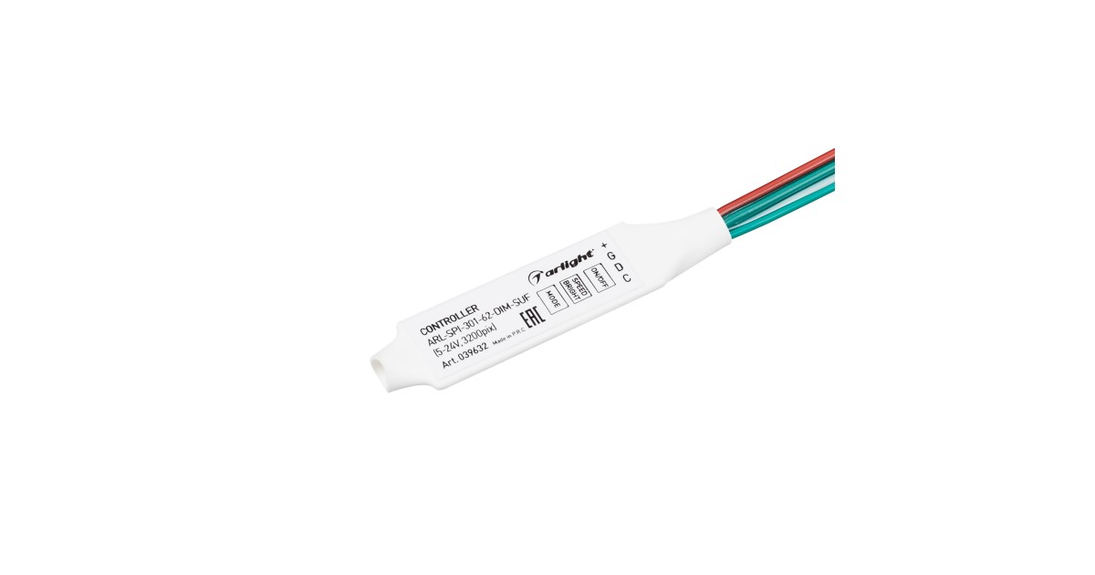 Купить Контроллер ARL-SPI-301-62-DIM-SUF (5-24V, 3200pix) 039632 Arlight оптом в Москве