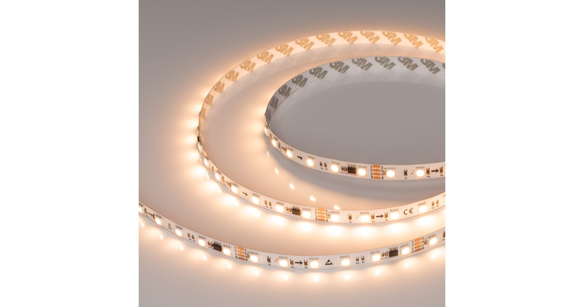 Купить Лента SPI-B60-10mm 24V Warm2700-PX6-RAM (15 W/m, IP20, 5060, 5m) 039041 Arlight оптом в Москве