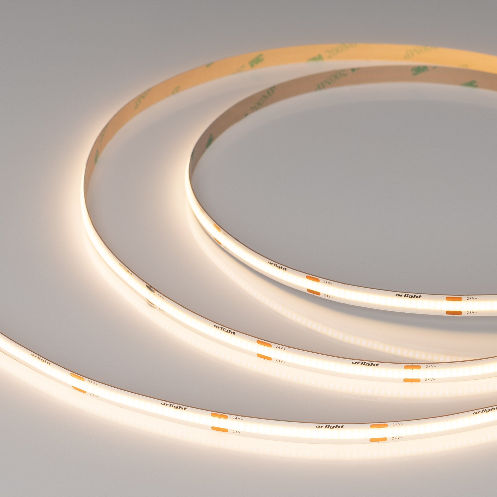 Лента COB-X480-8mm 24V Warm3000 (8 W/m, IP20, CSP, 5m) 039059 - Arlight