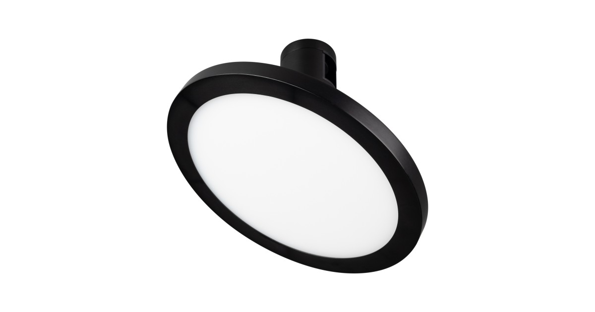 Купить Светильник ART-APRIORI-PLATO-TURN-R160-12W Warm3000 (BK, 120 deg, 48V) (Arlight, IP20 Металл, 3 года) 039294 Arlight оптом в Москве