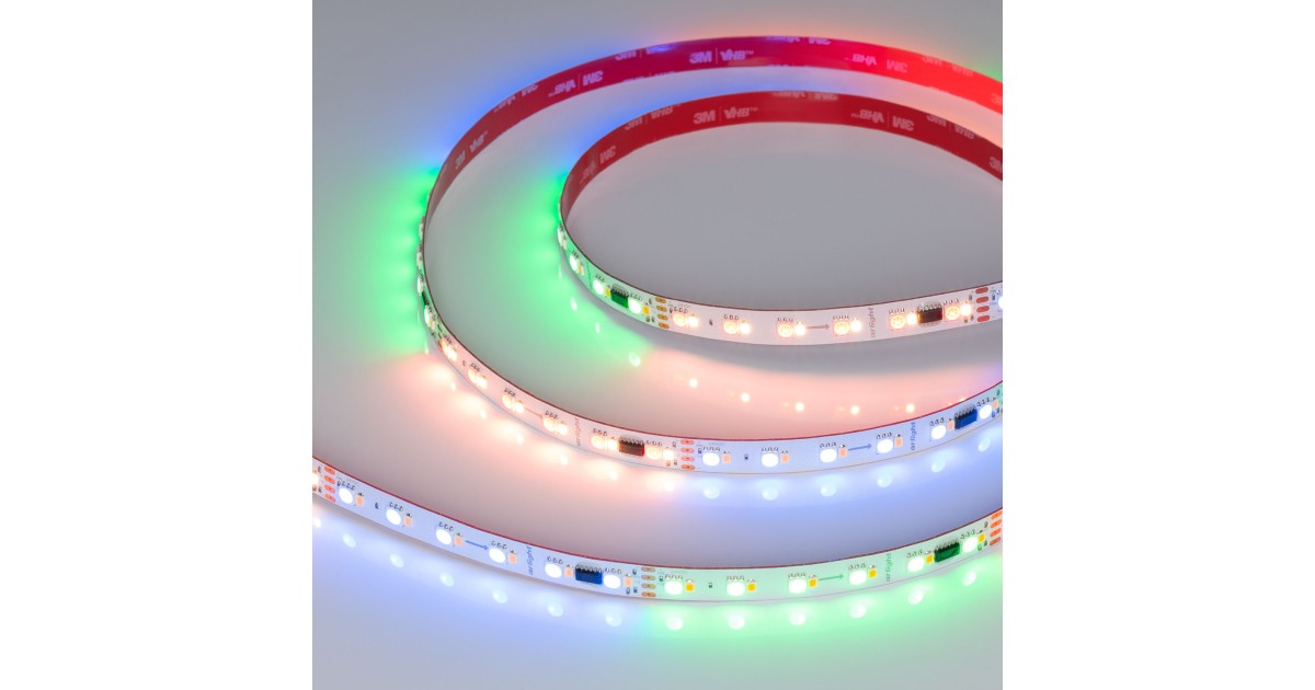 Купить Лента SPI-BA120-12mm 24V RGBW-Warm-PX6-BPT (16 W/m, IP20, 5060/2835, 5m) 040620 Arlight оптом в Москве