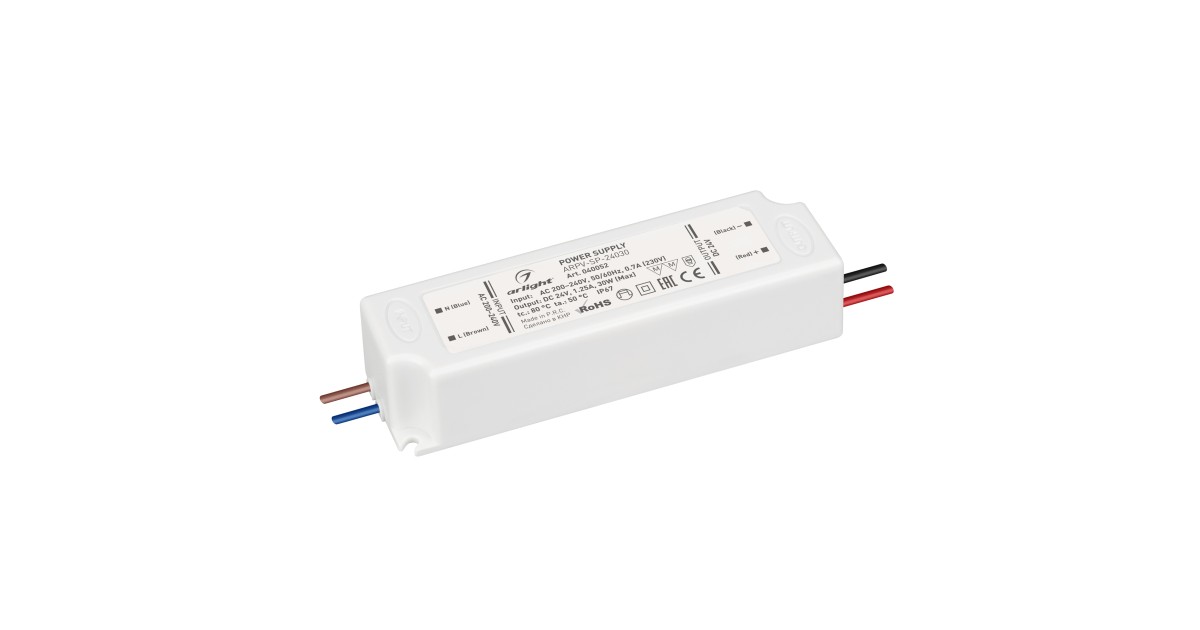 Купить Блок питания ARPV-SP-24030 (24V, 1.25A, 30W) 040052 Arlight оптом в Москве