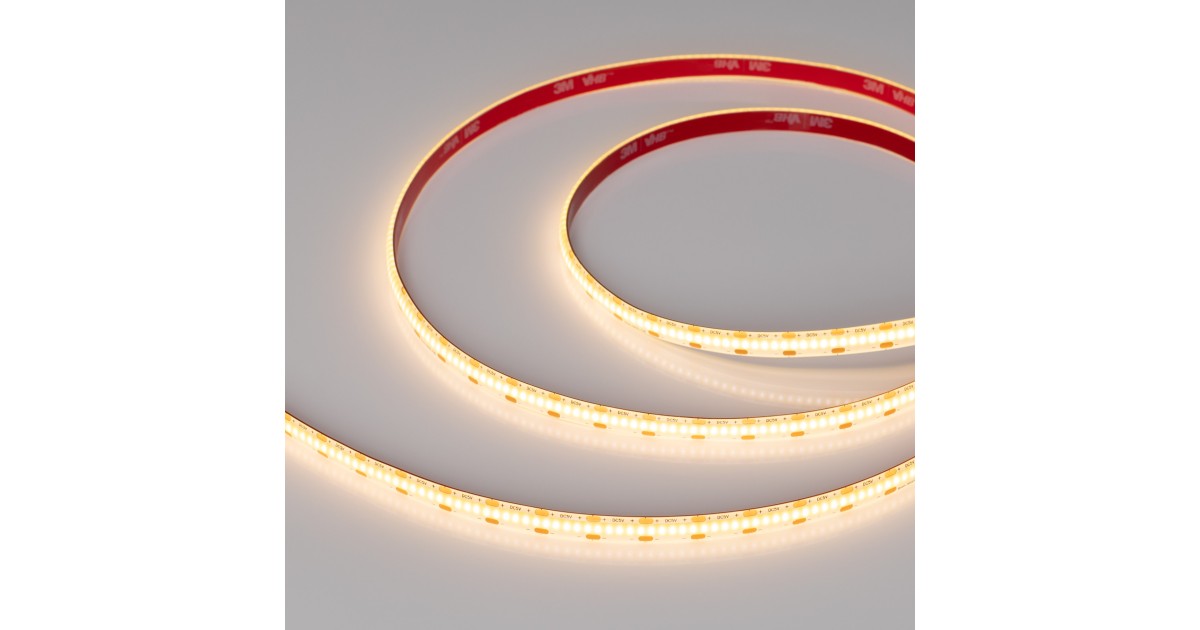 Купить Лента герметичная COB-SE-X360-8mm 5V Warm2700 (5 W/m, IP65, CSP, 5m) 041710 Arlight оптом в Москве
