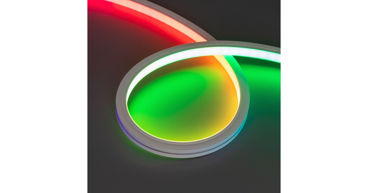 Купить Лента герметичная SPI MOONLIGHT-TOP-B84-13x12mm 24V RGB-PX7 (18 W/m, IP67, 5m, wire x2) 041016 Arlight оптом в Москве