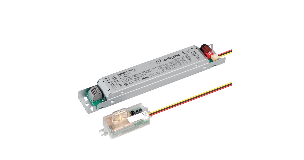 Купить Блок питания SPV-60-SDL-PFC (60W, 90-175V, 0.2-0.35A) 041353 Arlight оптом в Москве
