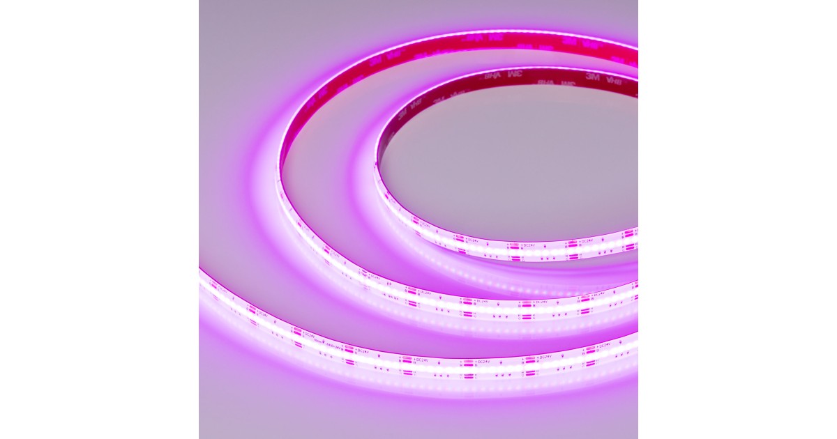 Купить Лента герметичная COB-SE-X840-10mm 24V RGB (16 W/m, IP65, CSP, 5m) 041390 Arlight оптом в Москве