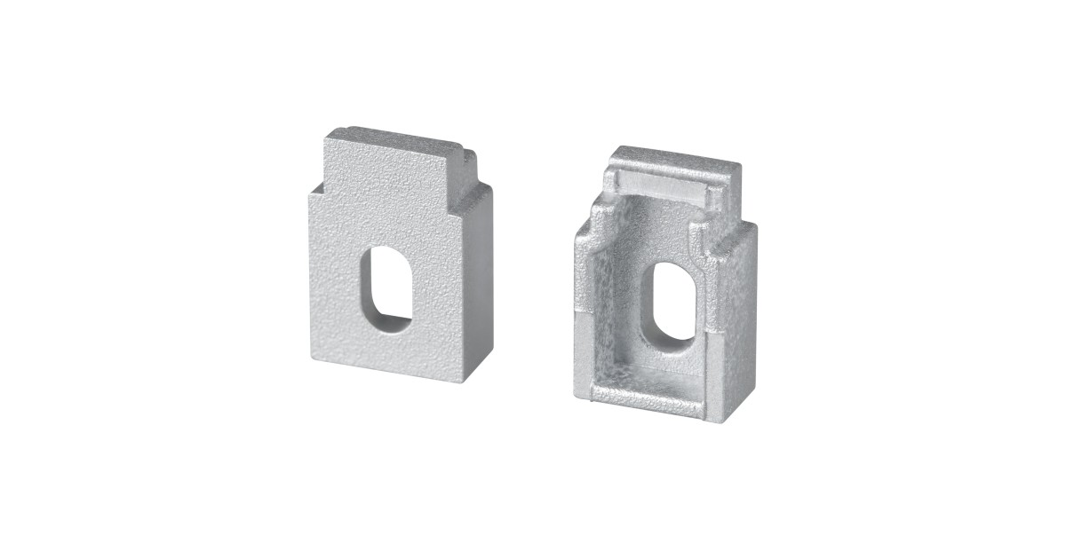 Купить Заглушка WALL-FANTOM-BENT-W10-SIDE с отверстием 043883 Arlight оптом в Москве