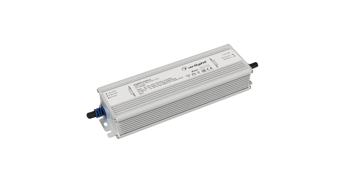Купить Блок питания ARPJ-LG-2861050-PFC (200W, 143-286V, 0.5-1.05A) 043362 Arlight оптом в Москве
