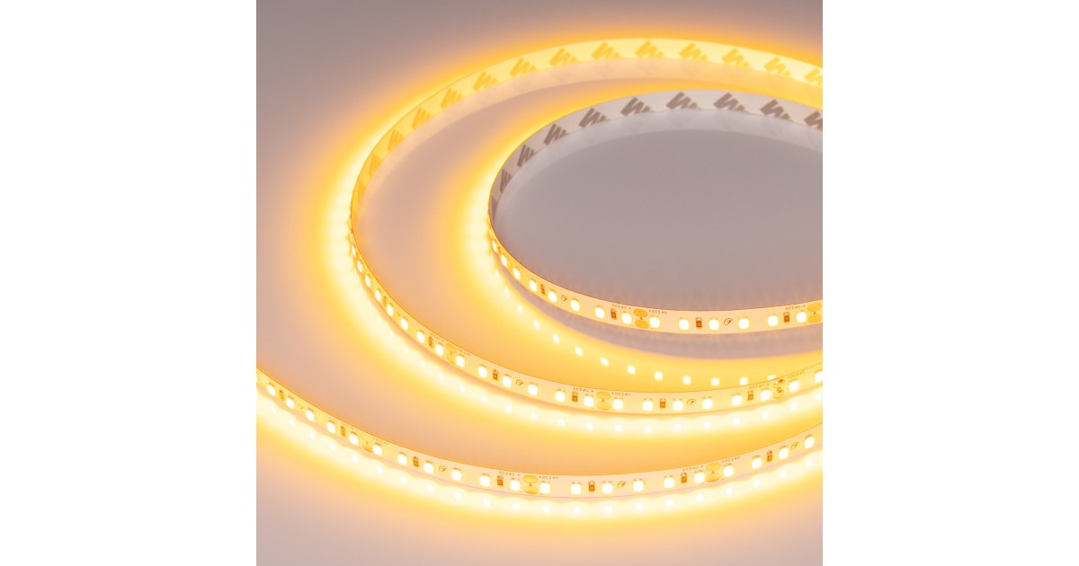 Купить Лента RT-A120-8mm 24V Gold (9.6 W/m, IP20, 2835, 5m) 043385 Arlight оптом в Москве