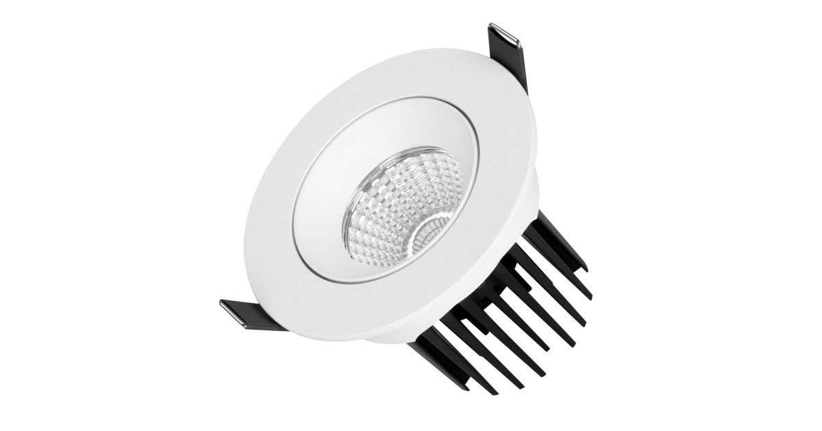 Купить Светильник MS-ATOLL-BUILT-TURN-R94-10W Warm3000 (WH, 60 deg, 230V) 044603 Arlight оптом в Москве