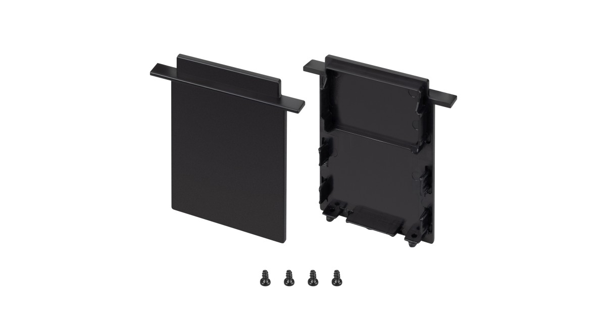 Купить Заглушка SL-LINIA52-3L-F-HIGH BLACK глухая 044704 Arlight оптом в Москве