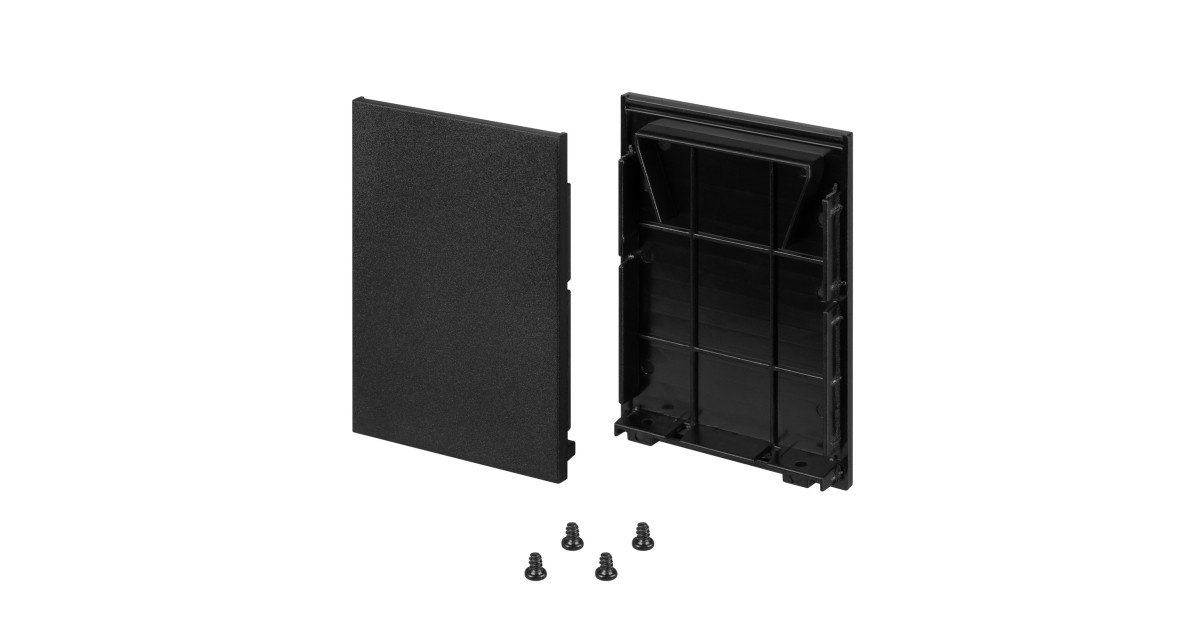 Купить Заглушка LINE-5075-HONEYCOMB BLACK глухая 044882 Arlight оптом в Москве