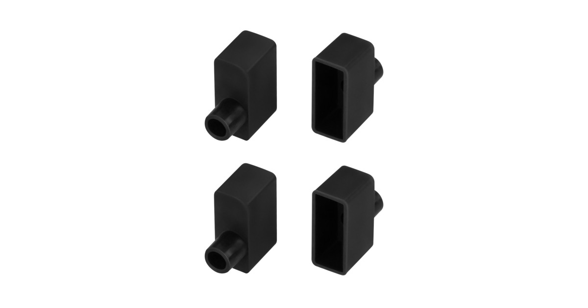 Купить Заглушка WPH-FLEX-0616-SIDE BLACK с отверстием 045880 Arlight оптом в Москве