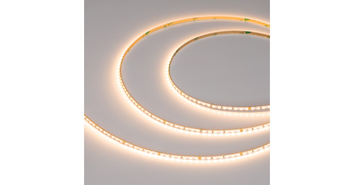 Купить Лента MICROLED-M182-3.5mm 24V Warm2700 (7 W/m, IP20, 2216, 5m) 045011 Arlight оптом в Москве