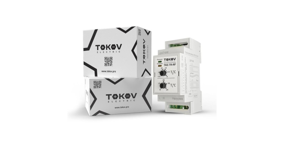 Купить Терморегулятор механический для систем антиобледенения на DIN-рейку Tokov Electric TKE-TR-RF TOKOV ELECTRIC оптом в Москве