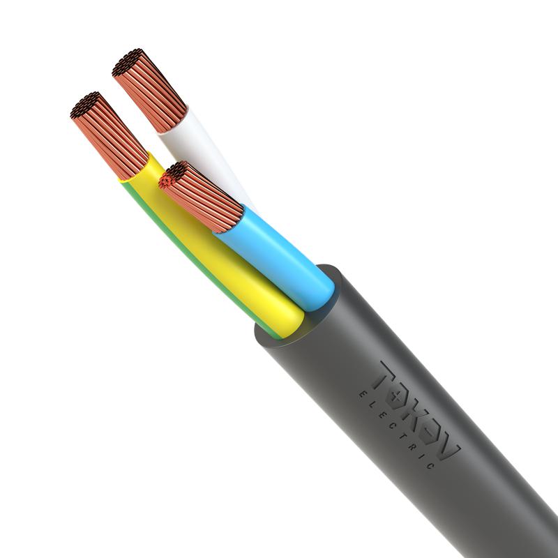 Кабель TOKOV ELECTRIC КГтп-ХЛ 3х2.5 (N PE) 380/660-3 (уп.100м) 000011438 - TOKOV ELECTRIC