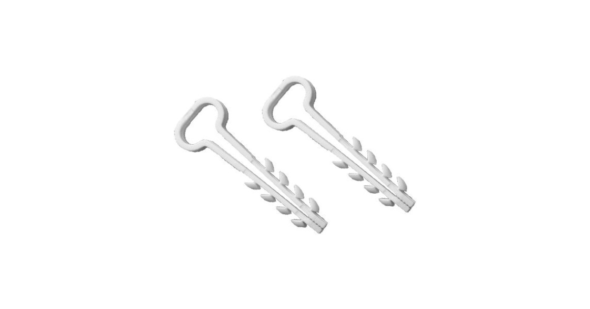 Купить Дюбель-хомут для плоского кабеля 6-12мм бел. (уп.100шт) TOKOV ELECTRIC TKE-DH-6-12-PK-C01 TOKOV ELECTRIC оптом в Москве