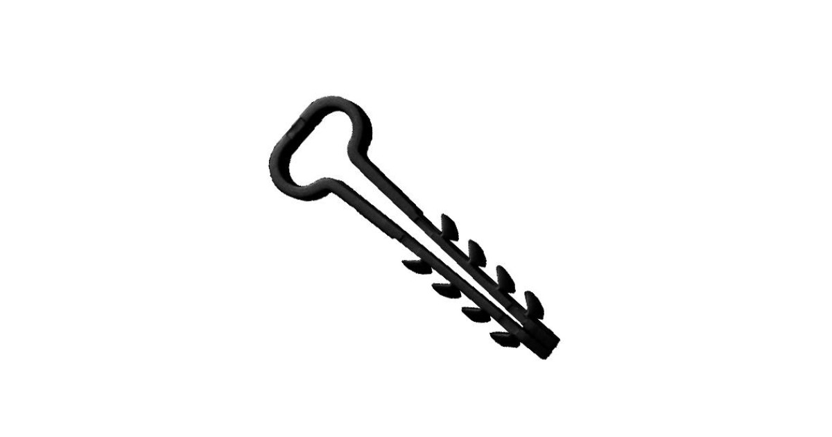 Купить Дюбель-хомут для плоского кабеля 6-12мм черн. (уп.100шт) TOKOV ELECTRIC TKE-DH-6-12-PK-C05 TOKOV ELECTRIC оптом в Москве