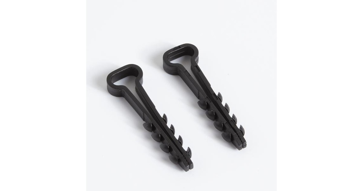 Купить Дюбель-хомут для плоского кабеля 6-14мм черн. (уп.100шт) TOKOV ELECTRIC TKE-DH-6-14-PK-C05 TOKOV ELECTRIC оптом в Москве