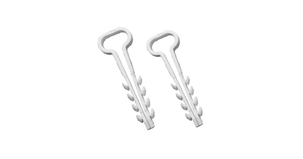 Купить Дюбель-хомут для плоского кабеля 6-14мм бел. (уп.100шт) TOKOV ELECTRIC TKE-DH-6-14-PK-C01 TOKOV ELECTRIC оптом в Москве