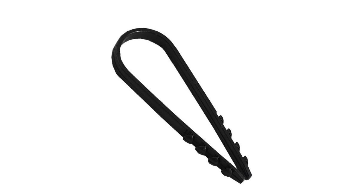 Купить Дюбель-хомут для круглого кабеля 19-25мм черн. (уп.100шт) TOKOV ELECTRIC TKE-DH-19-25-C05 TOKOV ELECTRIC оптом в Москве