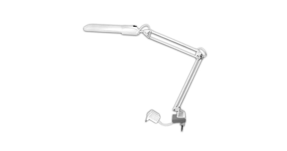 Купить Светильник Дельта 1 настол. на струбцине с дросселем 11Вт с лампой КЛЛ G23 бел. 127 Трансвит оптом в Москве