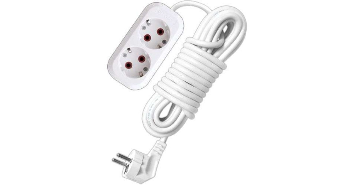 Купить Удлинитель 2х3м с заземл. 10А IP20 У10-553 ПВС 3х0.75 553-03 UNIVersal оптом в Москве