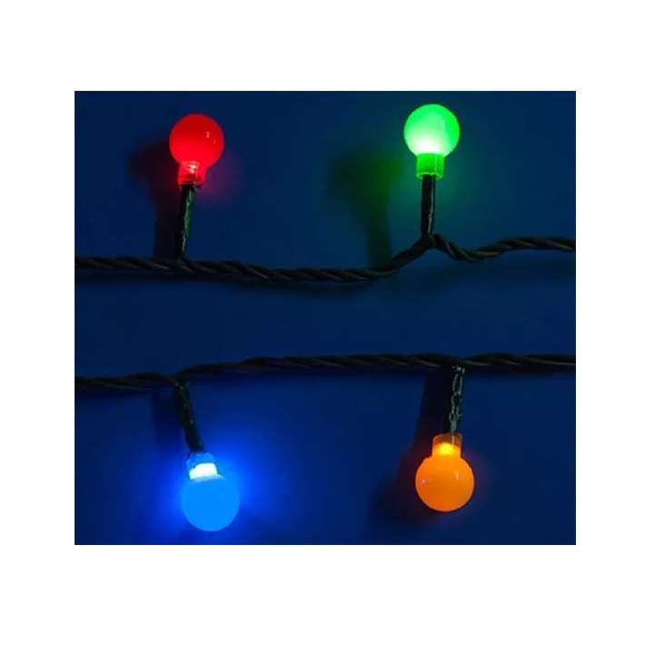 Гирлянда светодиодная -Разноцветные шарики- ULD-S0800-100/DGA MULTI IP20 COLORBALLS с контроллером 100LED (дл.8м) Uniel 7929 - Uniel