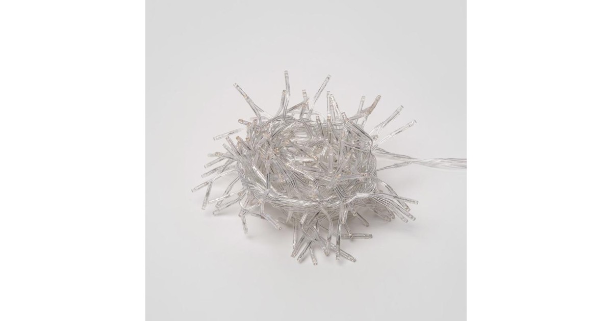 Купить Гирлянда светодиодная ULD-S0300-200/DTA WARM WHITE IP20 FIRECRACKER с контроллером -Фейерверк- 3м тепл. бел. свет провод прозрачн. Uniel UL-00005477 Uniel оптом в Москве