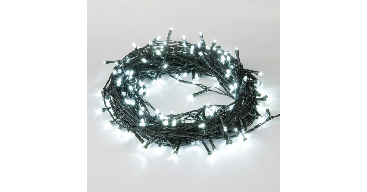 Купить Гирлянда LED ULD-S2000-200/DGA WHITE IP20 20м 200 диодов бел. свет провод зел. Uniel UL-00007309 Uniel оптом в Москве