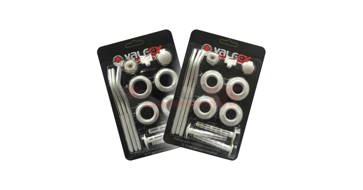 Купить Комплект для монтажа радиаторов с тремя кронштейнами 3/4дюйм AD-1003 3/4 VALFEX оптом в Москве