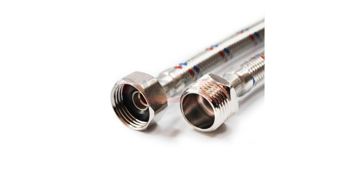 Купить Подводка гибкая для воды 1/2дюйм В-Н 400см (20) VALFEX S/S 400сm В-Н VALFEX оптом в Москве