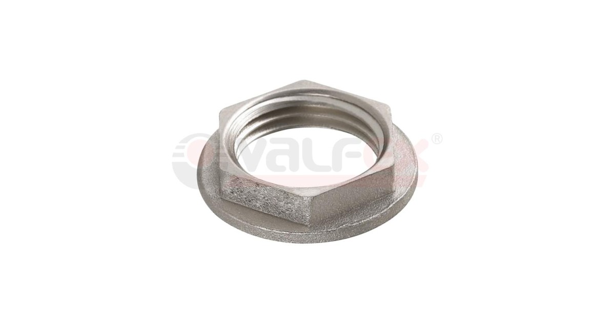 Купить Контргайка никелированная резьбовая ВР 3/4дюйм (400/10) VALFEX VF.655.N.034 VALFEX оптом в Москве