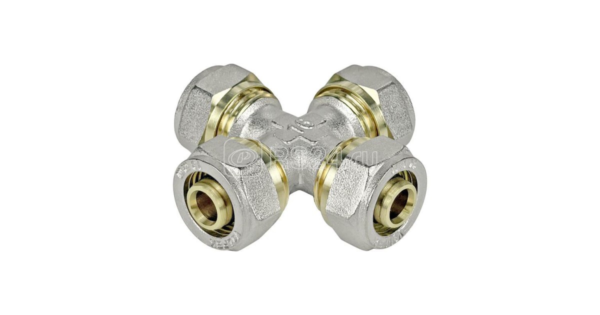 Купить Крестовина обжимная 26х16х26х16 (40/1) K VALFEX VF.341.N.261626 VALFEX оптом в Москве