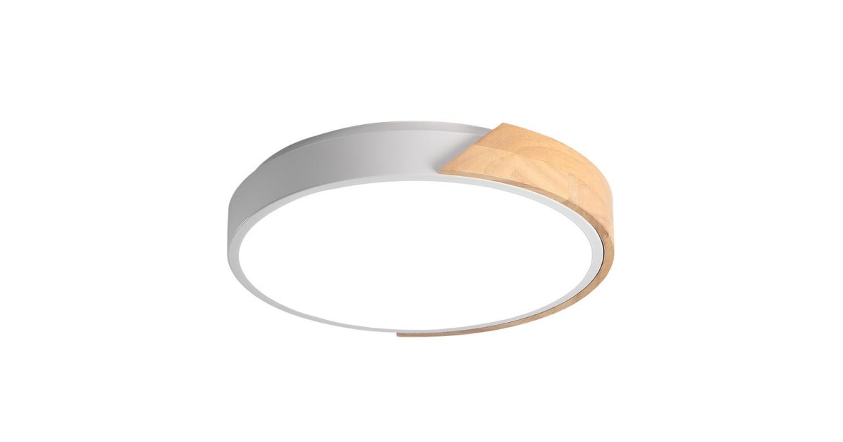 Купить Светильник светодиодный декоративный PPB Scandic-R 36Вт 4000К IP20 настенно-потолочный бытовой WH/W 5036956 Jazzway оптом в Москве