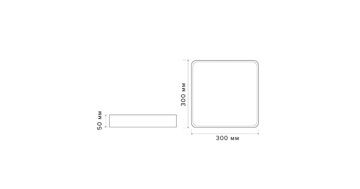 Купить Светильник светодиодный декоративный PPB Scandic-S 54Вт 4000К IP20 настенно-потолочный бытовой WH 5037212 Jazzway оптом в Москве
